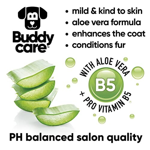 Buddycare Dog Shampoo - Derma Sensitive - 500ml / 16.9 Fl Oz