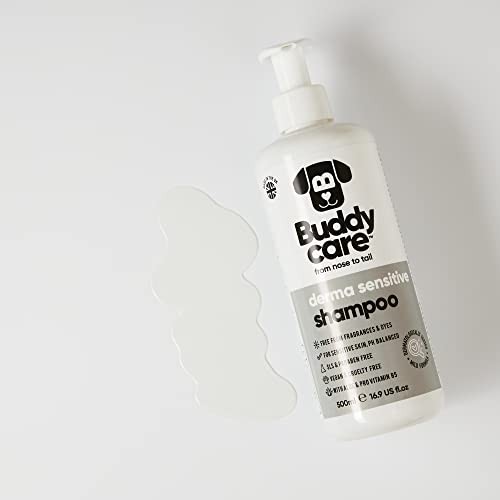 Buddycare Dog Shampoo - Derma Sensitive - 500ml / 16.9 Fl Oz