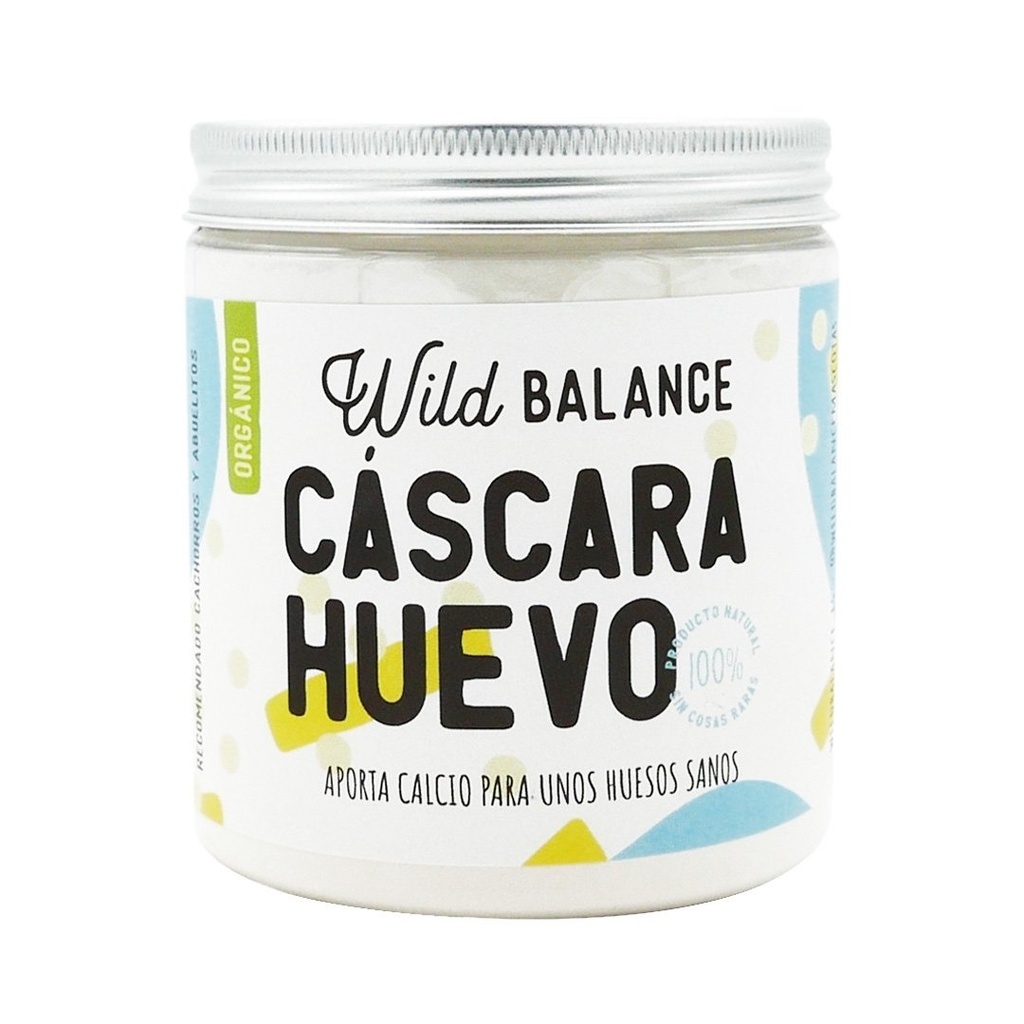 [WBSPGCH010] Cáscara de huevo Wild Balance - Suplemento en polvo