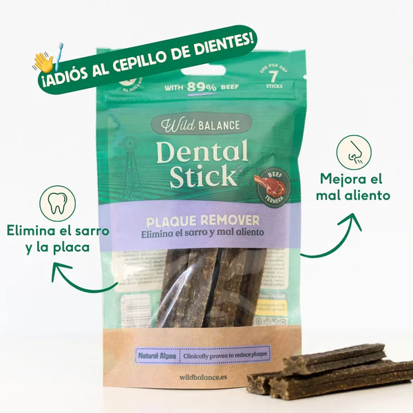 [WBSDFPM7] Sticks Dentales Placa y Sarro de Ternera