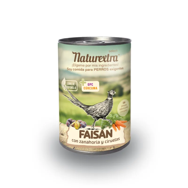[P-EHF400] Lata Naturextra Faisán - 400g