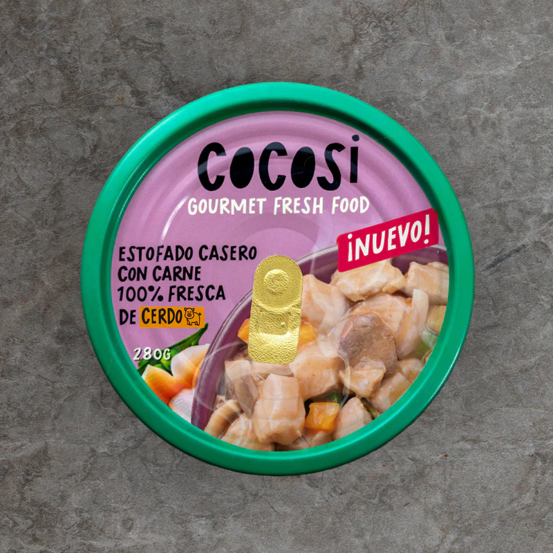Estofado Casero de Cerdo para perros - Cocosi