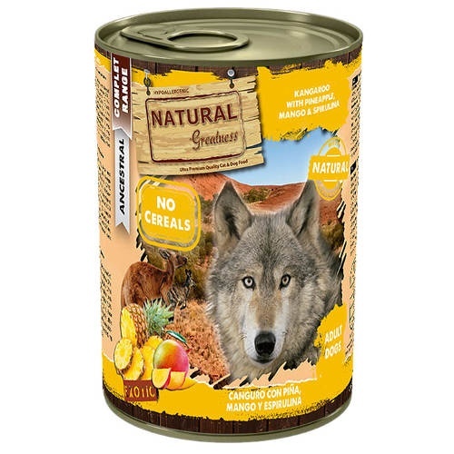 Lata Canguro con Piña Natural Greatness - 400g