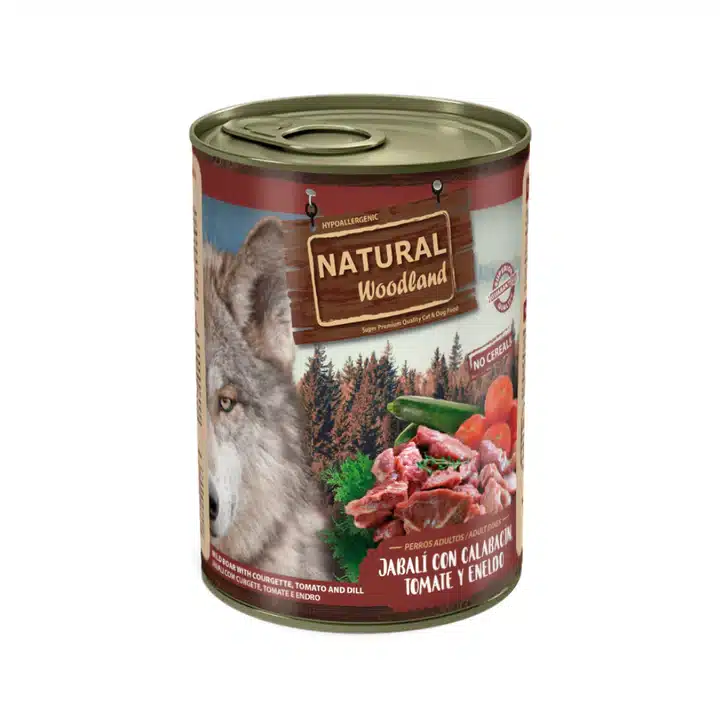 [NWD40001] Lata Jabalí con Calacacín Natural Woodland - 400g