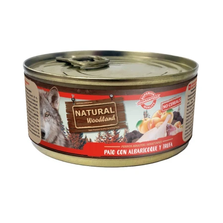 Lata Natural Woodland - Pato Con Albaricoque Y Trufa 170g