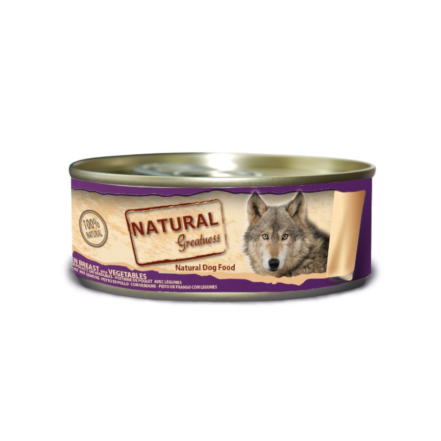 Natural Greatness Pollo con Vegetales 156g