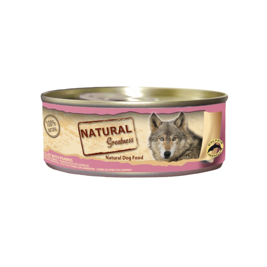 Natural Greatness Filete Atun y Gambas - 156g