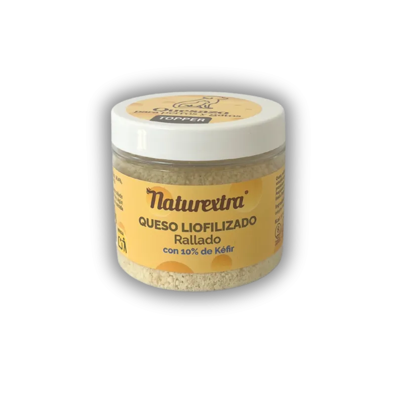 Queso Liofilizado Rallado con un 10% de Kéfir - Naturextra