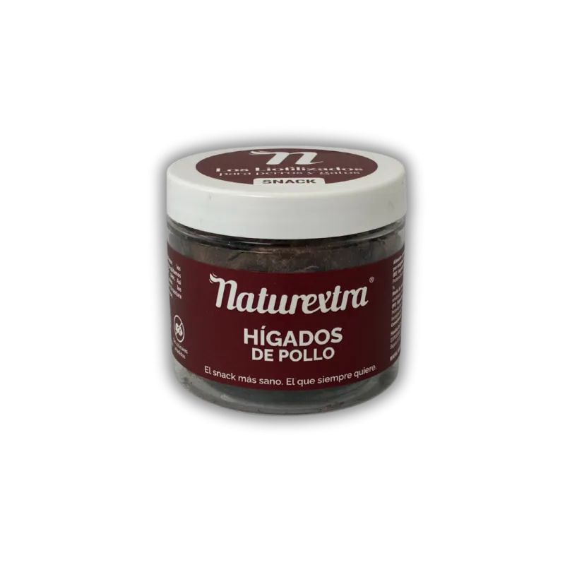 Snack Hígado Pollo Liofilizado - Naturextra -30g