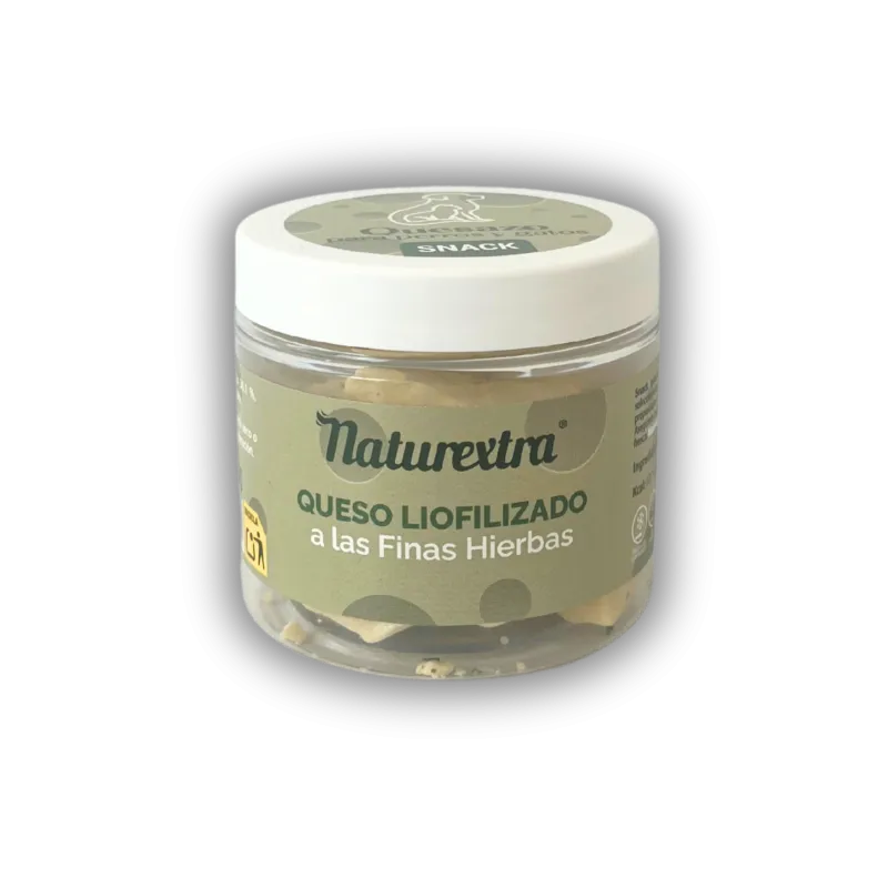[EQL60] Queso Liofilizado a las Finas Hierbas - Naturextra 60g