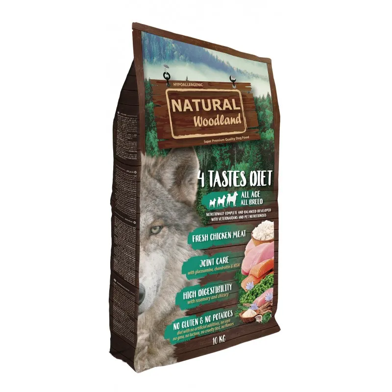 Pienso Natural Woodland 4 Tastes 15kg SOLO TIENDA FISICA