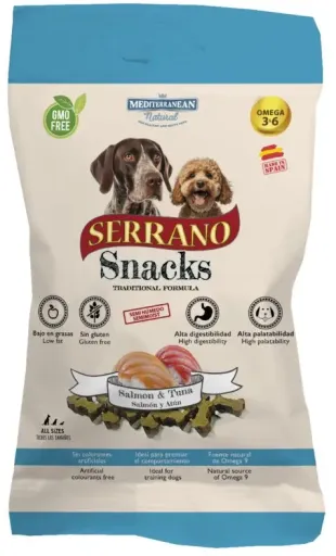 [68172-25] Snacks Serrano Salmon y Atún -85g