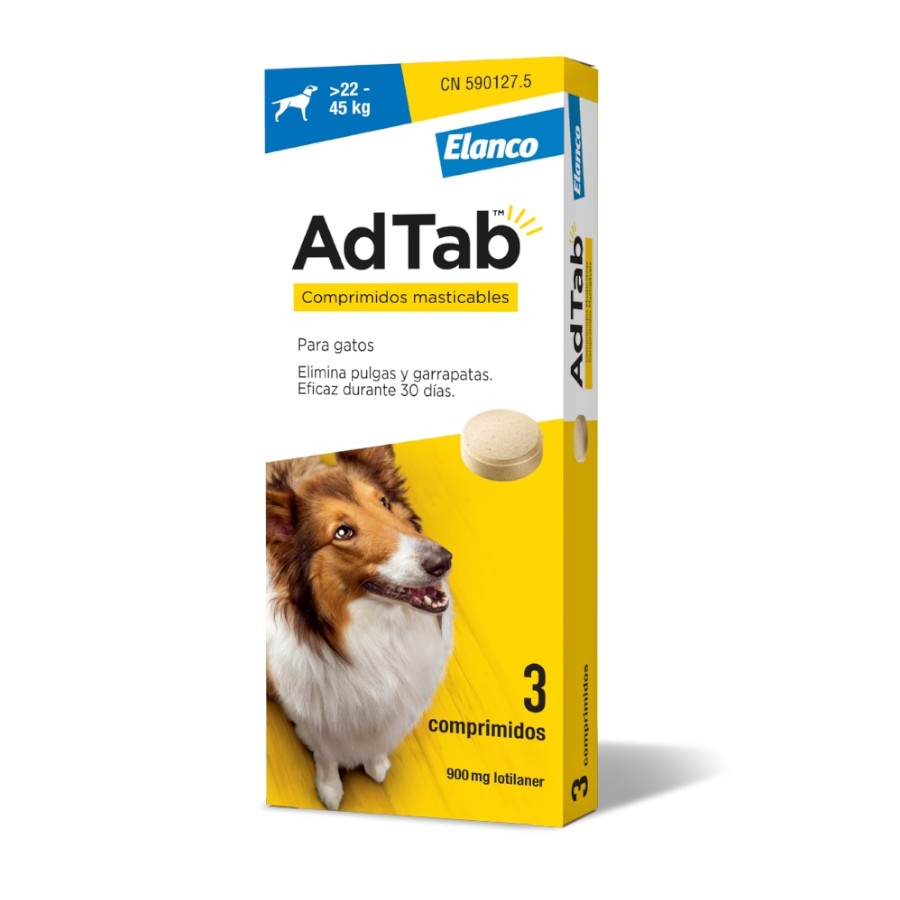 Adtab 3 comprimidos 22-45kg