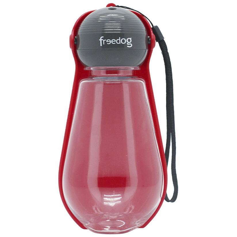 [060090101] Bebedero Plegable Freedog Ovi Rojo 400ml