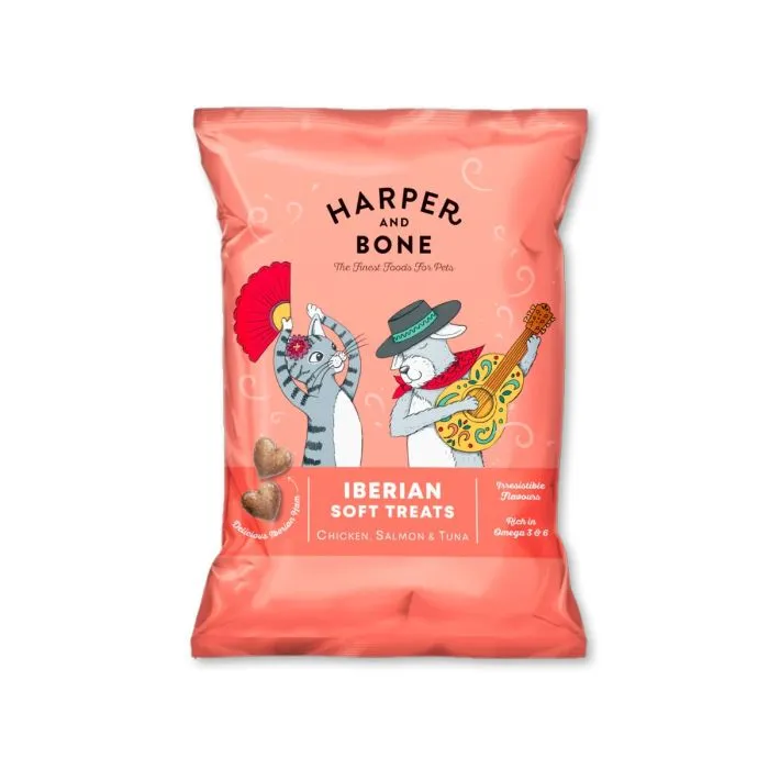 Harper and Bone - Snacks Semihúmedos de Salmón y atún