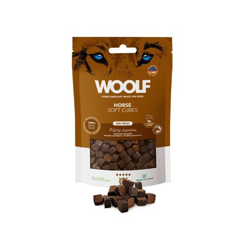 Woolf Snacks Semihúmedos de Caballo