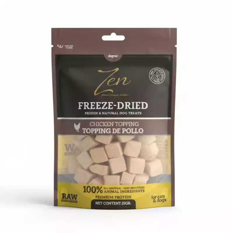 Dados de Pollo Liofilizados - Zen Freeze Dried
