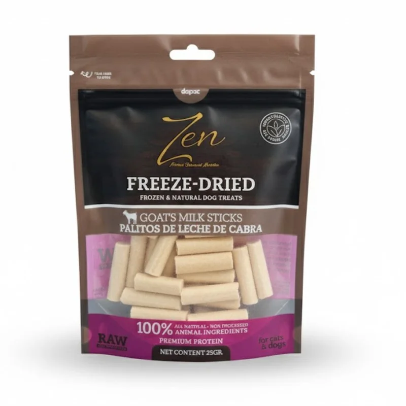 Palitos de Leche de Cabra Liofilizados - Zen Freeze Dried