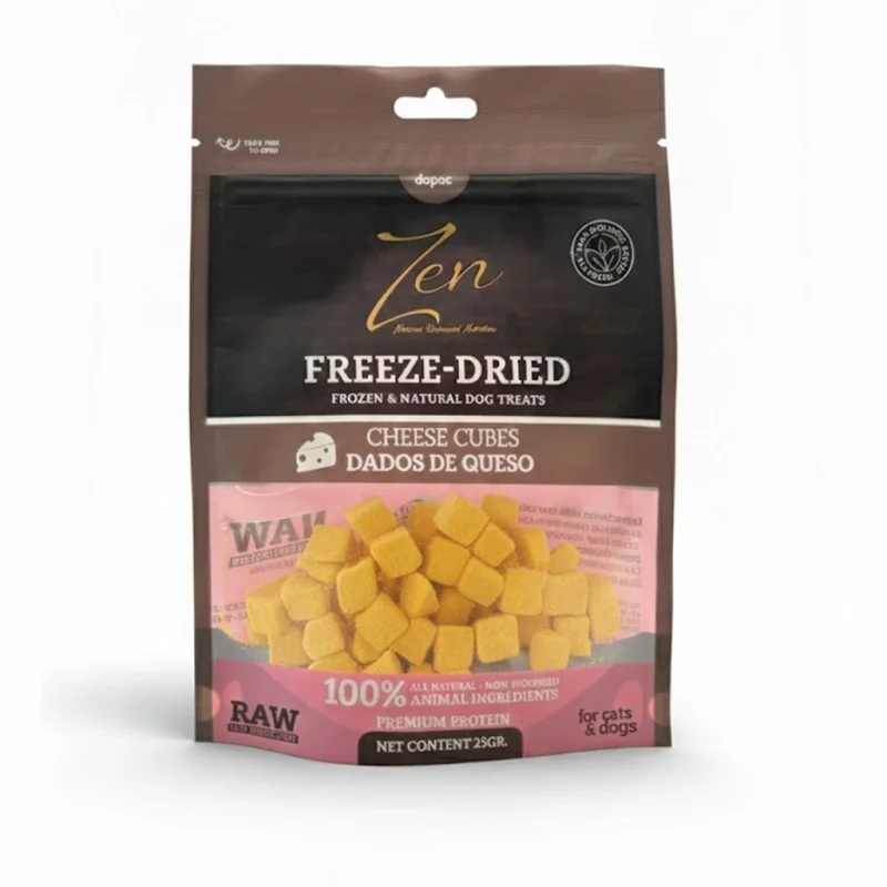 Dados de Queso Liofilizados - Zen Dried