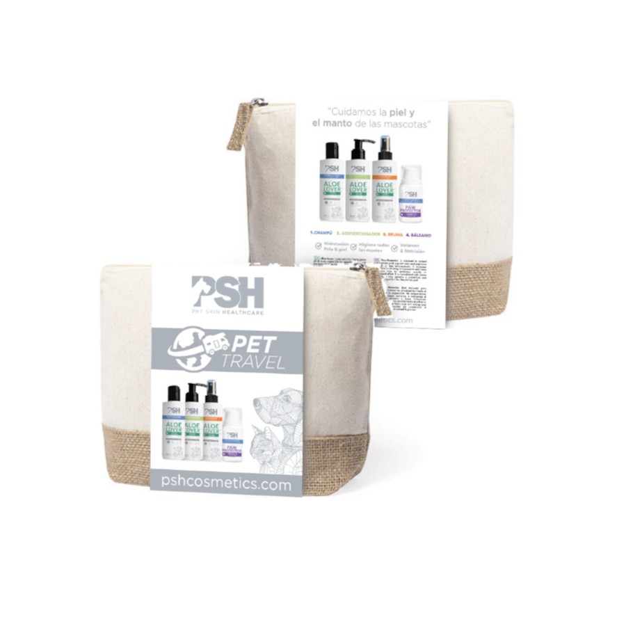 KIT higiene de Viaje Perros – Estuche de Viaje para Mascotas