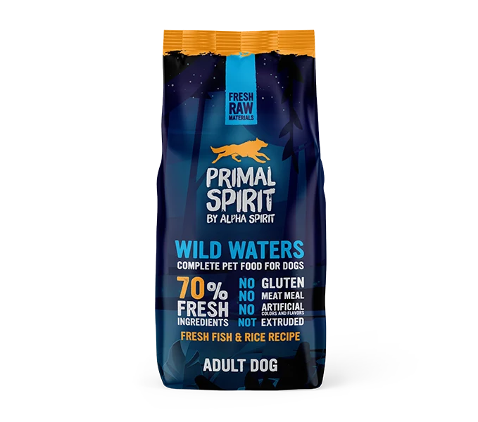 Alpha Spirit Primal 70% Wild Waters - 12kg