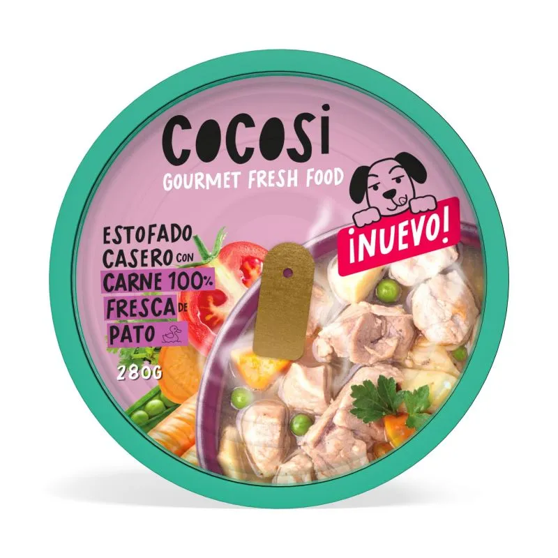 Estofado Casero de Pato para perros - Cocosi