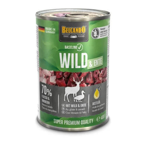 Lata Belcando Baseline Venado y Pato - 400g