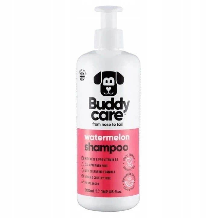 Buddy Care Champú Aroma Sandía - 500ml