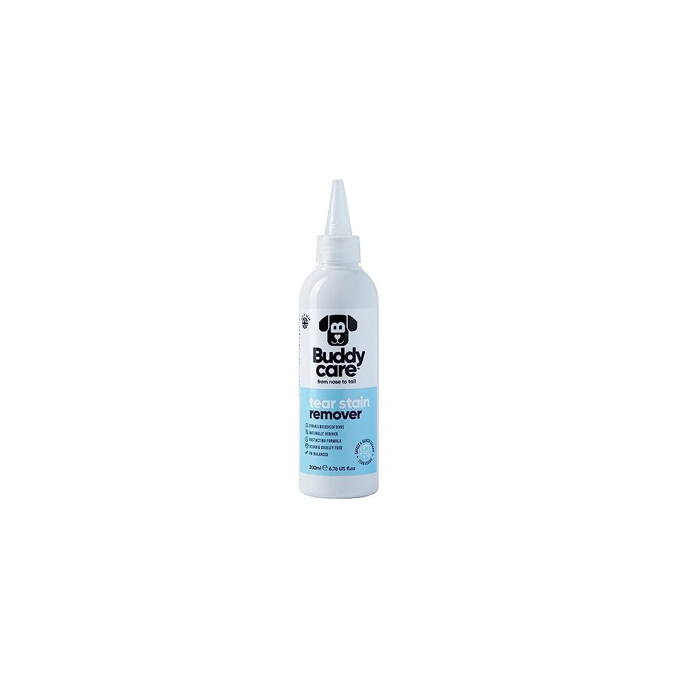BuddyCare Eliminador de Manchas Lagrimales en Liquido para Perros