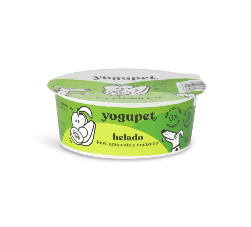 Helado Yogupet - Manzana, Pera y Kiwi