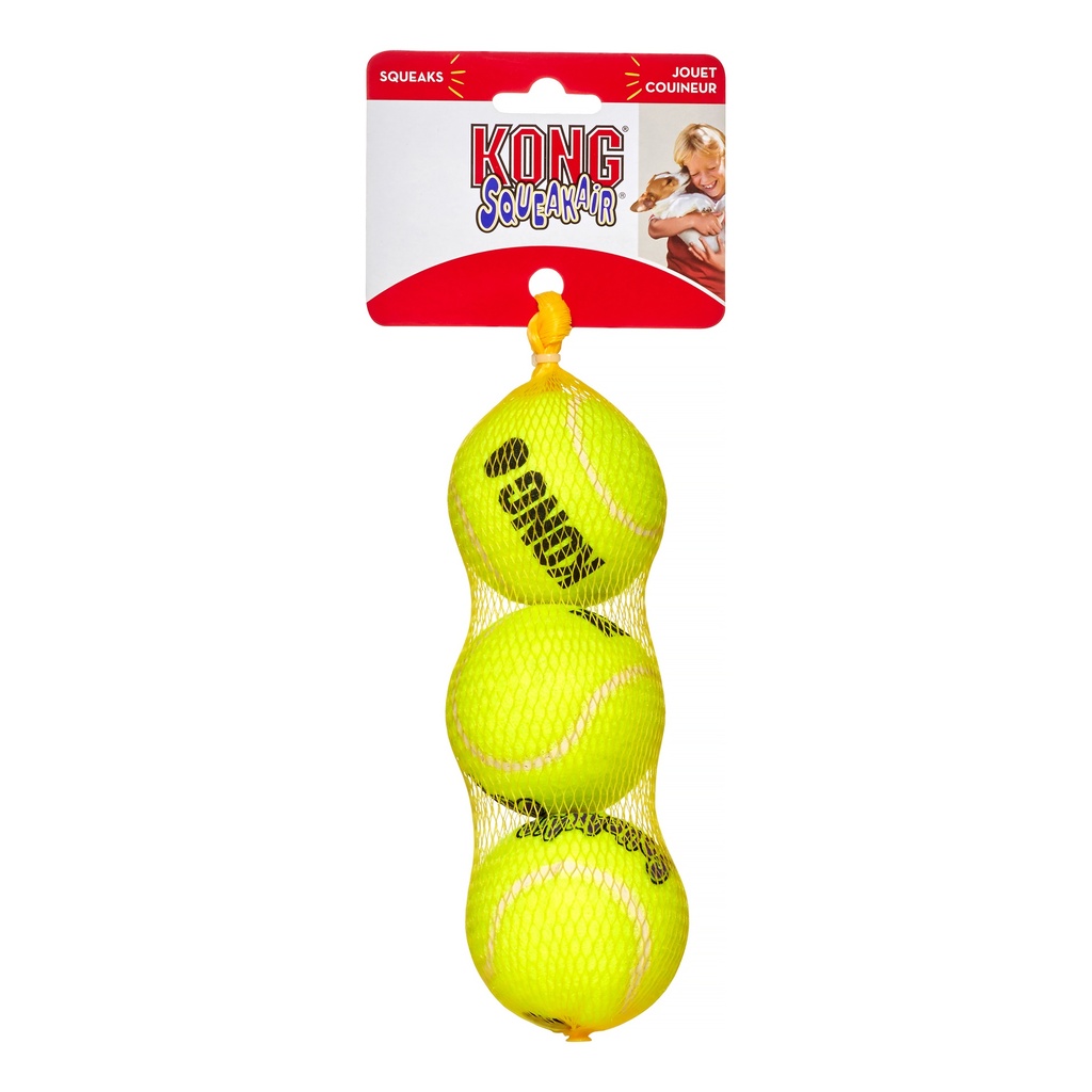KONG® Pelota SqueakAir -3 ud