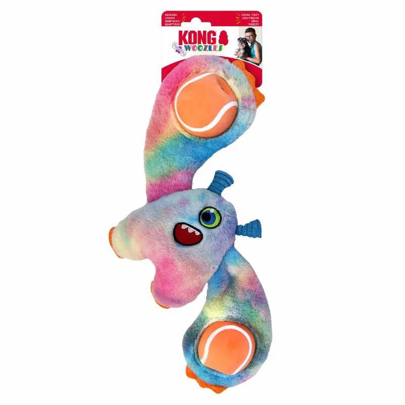 [JU04620] Peluche con Sonido - KONG Woozles Monster -Talla M