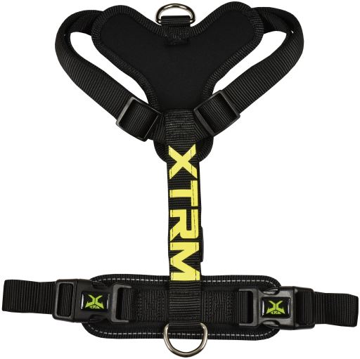 Arnés X-TRM Cronos Neon Flash Negro 60-100cm