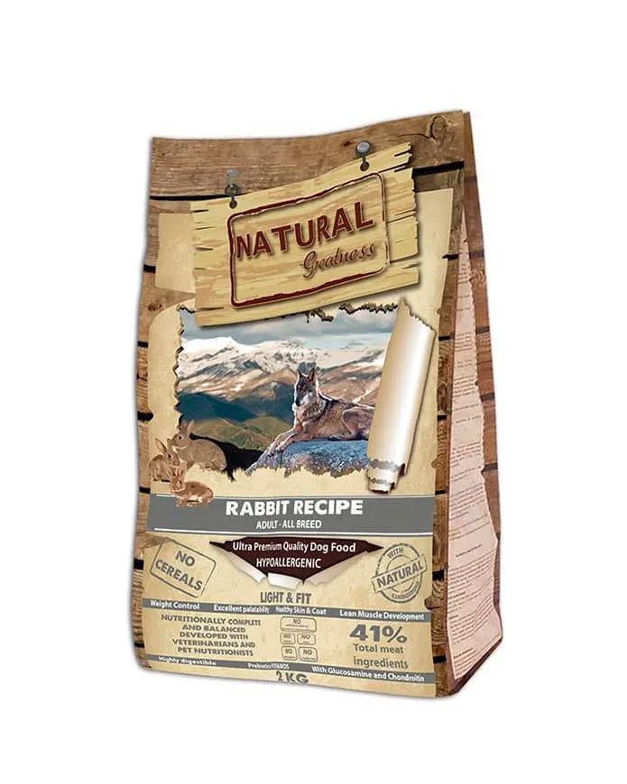 [ASK79LR02] Natural Greatness - Light & Fit de Conejo (2kg)