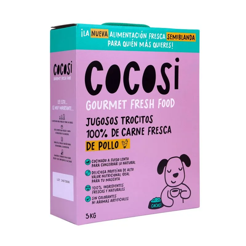 [COCOSI308] Pienso Semihumedo Pollo 3kg - Cocosi