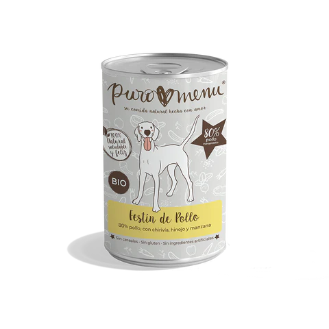 Puromenú Lata Bio Festín de Pollo