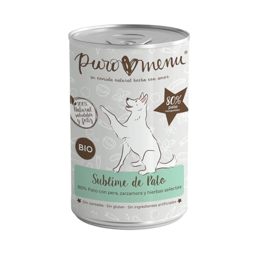 Puromenú Lata Bio Sublime de Pato