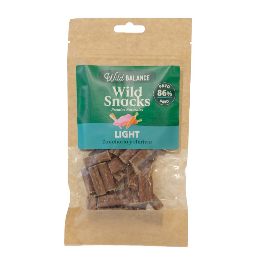 [WBWSSD75] Wild Snacks Premios Light de Pavo