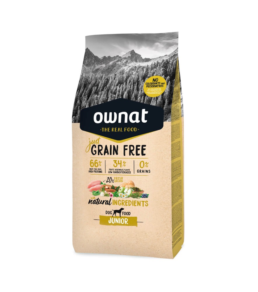 Ownat Grain Free Junior - 14kg