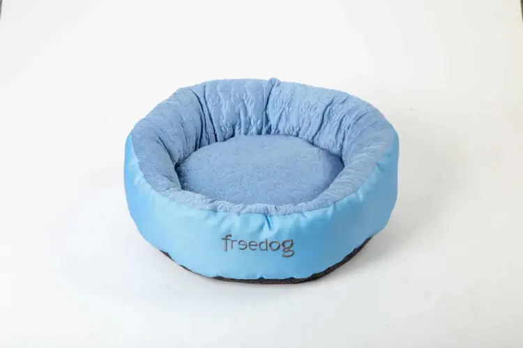 Cama redonda FREEDOG ICING Azul Cielo-  50CM