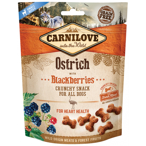 Carnilove Crunchy Snack Avestruz - 200g