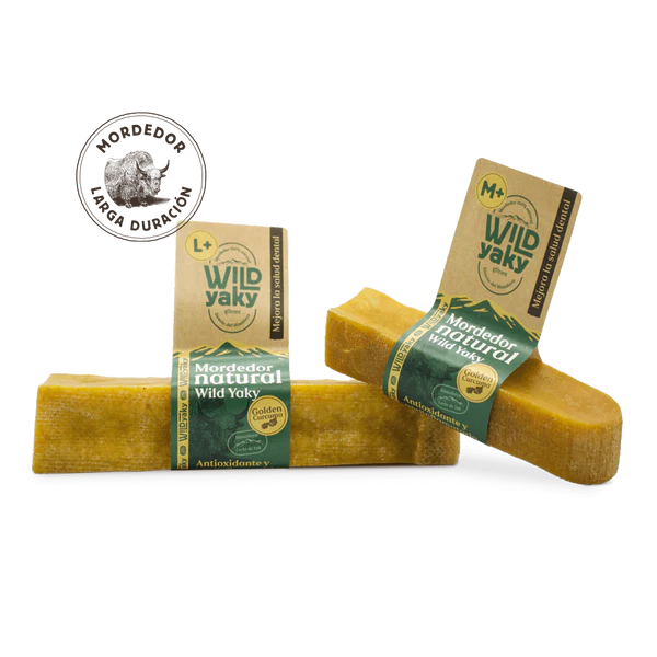 Wild Yaky Golden – Barrita de Leche de Yak del Himalaya con Cúrcuma Talla M