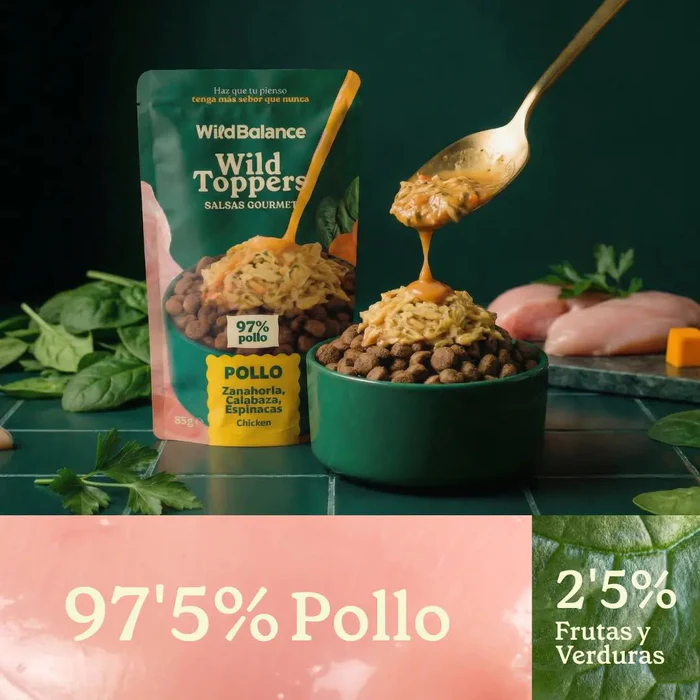 [WBTSGP85] Topper Pollo Wild Balance