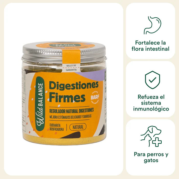 [WBSPGMD010] Digestiones Firmes Suplemento  Wild Balance